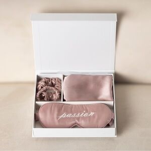 Pink Silk Sleep Set - Manifest Passion!